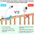 Baby Monitor Mount Compatible with Vtech VM901 & VM919HD and Other Baby Monitor Camera with1/4 Threaded,15.7 inches Flexible Clip Clamp Mount Long Gooseneck Arm,Holder
