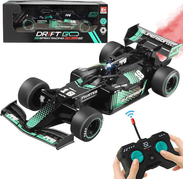 F1 Remote Control Car - 1:18 RC Car for Boys 6-8, High-Speed Fast Hobby Racing Toy, Birthday Gift for Ages 8-13