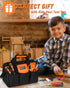 INCLY 24 PCS Kids Real Tool Set with Tool Bag, Boys Small Real Hand Tools Kit for Home DIY Building and Woodworking