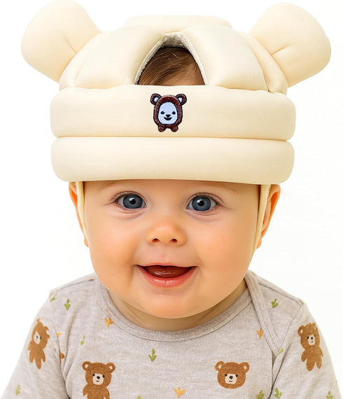 Nibelloo Baby Head Protector for Crawling Walking, Infant Helmet with Foam Bumpers, Adjustable