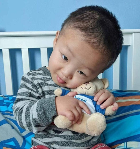 Super Cute and Cuddly 6 Inch Plush Mini Teddy Bear with Need a Hug? Message T-Shirt, Great for Gift Baskets