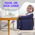 MYYOODI 6-36 Hook On High Chair, Portable Foldable High Chairs for Babies Months, Baby Feeding Chair for Home