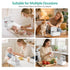 3-Level Chefhandy Baby Wipe Warmer, Temperature Control, Silent & Even Heating, Large Capacity Wipes Dispenser