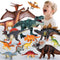 Drefirsa Dinosaur Toys for Kids 3-5 5-7, 14PCS Big Realistic Dinosaur Figure