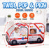 Ambulance Pop-up Play Tent for Kids with Sounds, Doctor Kit & Ball Pit, Easy Setup Indoor & Outdoor Emergency Vehicle