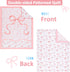 Set 4 Sets, Set Set, Crib Bedding for Baby Girls and Boys, Piece Infant Nursery Bedding Baby Comforter for Crib, Pink