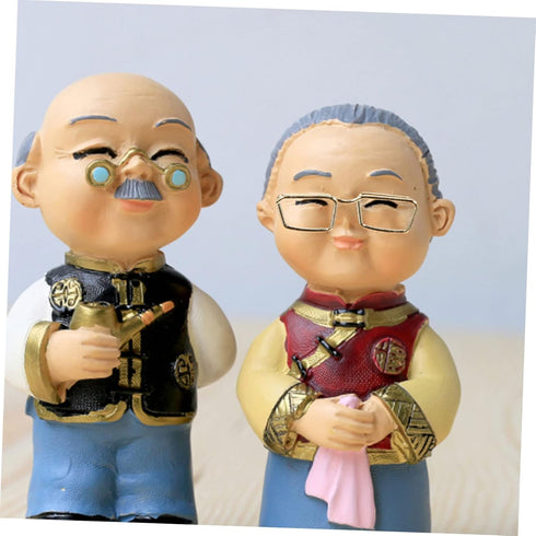 10 Pcs Classic Round Glasses Frame for Dolls, Steel Golden Metal Doll Toy Accessories