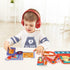 Toi 6 Packs Large Piece Toddler Jigsaw Puzzles - Animal Shaped Floor Puzzles for Kids Aged 2.5+