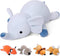 Weighted Stuffed Animals - 4.2Lb Weighted Elephant Plush - 24in Giant Throw Pillow Soft Plushie Doll Toy Gifts