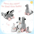 Set, Tezituor Easter Pigeon Stuffed Animal Cuddly Realistic Pigeon Plush Toy,Soft Dove Life-Like Bird Animal Plushie