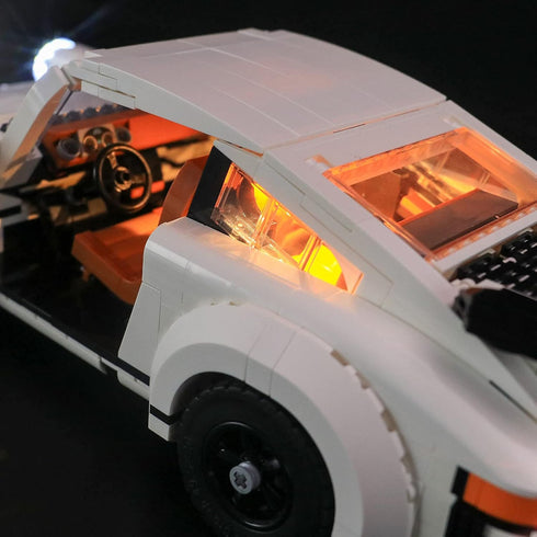 LIGHTAILING Light Set for Porsche 911 Building Blocks Model, LED Light Kit Compatible with Lego 10295