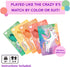 Mudpuppy Wild Unicorn! - Magical Unicorn Version of Classic Crazy 8’s Memory Game for Ages 4 and Up