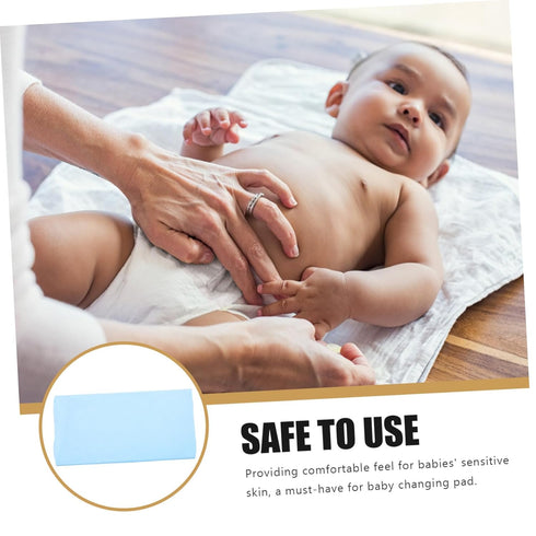 SUPVOX Washable Changing Pad Cotton Cradle Bed Protector Removable Diaper Changing Table Cover Machine Washable Fade