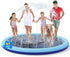 COMMOUDS 97" Splash Pad for Kids and Dogs, Extra Large Sprinkler Pad