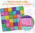 Wooden Alphabet and Number Puzzles for Toddlers 1-4, Chunky ABC Puzzle Board for Preschool Learning Toys for Boys and