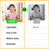 10 Mepase Pcs Large Muslin Baby Girl Bibs Drool Teething Bibs Lap Shoulder for Boy Girls Teething(Elegant Colors)
