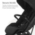 V3 UPPAbaby Bumper Bar for Minu Stroller - Quick Attachment - Folds with Stroller - Black