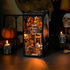 TOYQI DIY Book Nook Kit, Miniature House Dollhouse Kit for Adult and Teens, Book Nook Kits for Adults, Spooky Creepy