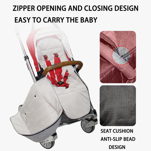 Suonady Winter Cold Universal Bunting Bag for Baby Toddler,Mat Keep Warm and Detachable,Waterproof Windproof Stroller