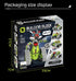 SlowlyTalk 5 1 8-16 in STEM Robot Building Kit, APP & Remote Control Interstellar Building Robot, DIY Robotics Building