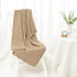 LAWKUL Baby Blankets Knit Cable Babe Blanket, Soft Airy Newborn Infant Receiving Swaddling, Beige Neutral, 40"x30"
