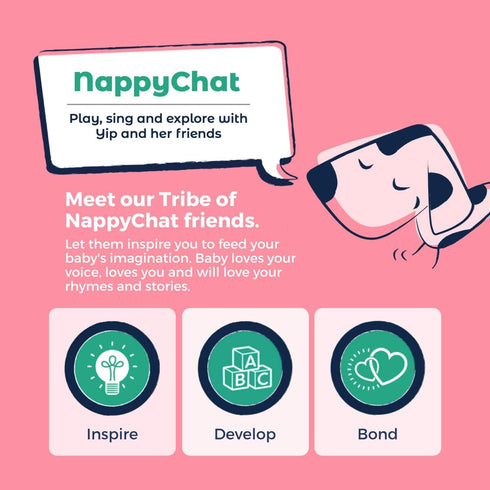 2 (44 100% M&Y Nappychat Premium Performance Eco Diapers, Size Diapers) Smart Tube Technology. Leak Protection.
