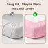 Pack Pack 38"x26" Yoofoss Muslin and Play Sheets Fitted, Organic Mini Crib Sheets for Boys Girls, Playard Sheet