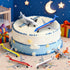 6 Pack 3-5 6 7 QUANA Airplane Toys, Metal Plane Pull Back Toy Airplanes for Kids Years Old, Die Cast Aircraft Models