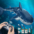 3-5, 3 4 5 6 7 8 9 TEMI Remote Control Shark Toy for Kids Boys Simulation RC Sharks with Light Water Spraying RC Boat