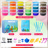 24 3-12 Modeling Clay Kit - Colors Air Dry Clay DIY Molding Clay with Tools, Kids Art Crafts Gift for Boys & Girls Age