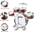 M SANMERSEN Toddler Drum Kit - Kids Toy Jazz Drum Set with 5 Drums and Stool, Musical Instruments Gift for Boys & Girls