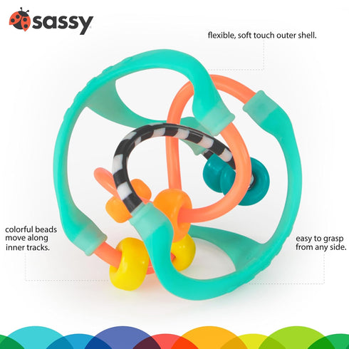 Vibrant Sassy Busy Ball for Engaging Playtime