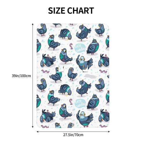 Zhbvncp Funny Pigeons Baby Car Seat Cover & Breastfeeding Nursing Cover - Breathable Stretch Fabric Multi-Use Nursing