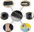 Flexible Edge Trim Protector, Push-in Shield for Steel, Wood, Glass, Plastic Panels, Fits 0.03"-0.045" Thickness,