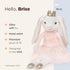 Bearington Collection Ballerina Stuffed Animal, Ballet Doll, Dance Recital Gifts for Girls, Bunny Brise, 16"