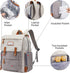 Backpack Frank Mully Diaper Bag Large Multifunction Travel Baby Bag for Mom Dad Cream White