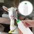 1 Set Lamb Feeding Bottle, Plastic Animal Milk Bottle for Sheep, Calf, Goat, Pet Feeding Container