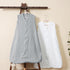 PHF 100% Muslin Cotton Baby Sleep Sacks, 0-6 Months with 2-Way Zipper, 2 Pack Cooling Unisex 0.5 TOG, White & Grey