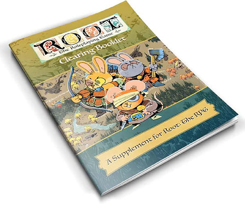 Clearing Booklet - Root: The Roleplaying Game Expansion, Softcover Tabletop RPG Rulebook with Original Art