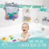 Comfylife Baby Bath Toy Organizer, Bath Toy Storage with Foam Toys (Numbers & Letters) + Extra Net