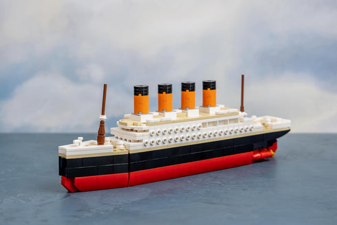 Brick Loot Titanic Building Blocks Large Set, Toy Ship Model Kit, 390 Pieces, Compatible with Lego