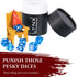 LYNX DND Dice Jail - Time Out Chair & Dunce Hat Punish Your Bad Accessories/Gift for Dungeons and Dragons, Works with