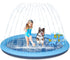 BoucyBudy 67" Dog Splash Pad, Heavy Duty Non-Slip Sprinkler Play Mat, Summer Outdoor