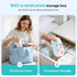 C52 Trimmer 5 6 COSLUS Rechargeable Baby Nail File: Cordless Baby Nail Electric, Baby Nail Clipper with Speeds