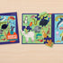 Mudpuppy Land & Sea Animals Magnetic Jigsaw Puzzle - 2 Magnetic Puzzles, 20 Pieces Each, 6.5” x 6.5” - Great for Kids