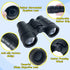 ESSENSON Binoculars for Kids - Black Telescope Toys for Age 3-12, Outdoor Sports, Bird Watching, Birthday Gifts