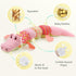 Tummy 0-12 Sumobaby Crocodile Baby Toys Musical Crocodile, Stuffed Animal Activity Soft Toys with Teether