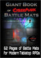 Loke Giant Book of Cyberpunk Battle Mats - Red