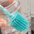 Chicco 9.5” Silicone Bottle Brush - Food-Grade Bristles, Teal, Dishwasher Safe