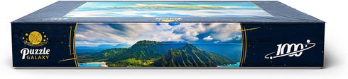 MyPuzzle Aerial View of Na Pali Coast Kauai Hawaii - Premium 1000 Piece Jigsaw Puzzle for Adults